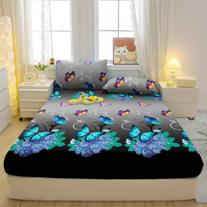 Soft Cotton Bed Sheets – Premium Bedding Set for Ultimate Comfort & Style