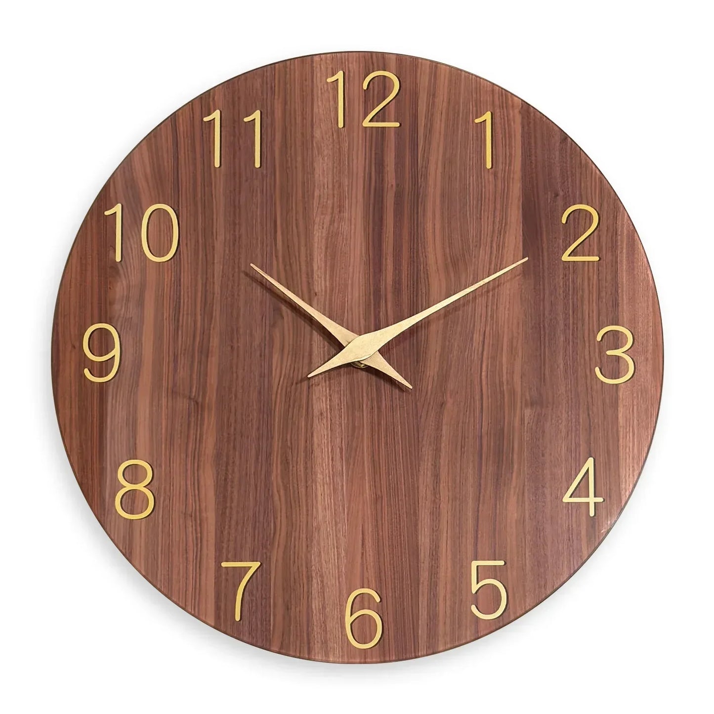 Rustic Wall Clock for Home Decoration - Stylish Wooden Timepiece