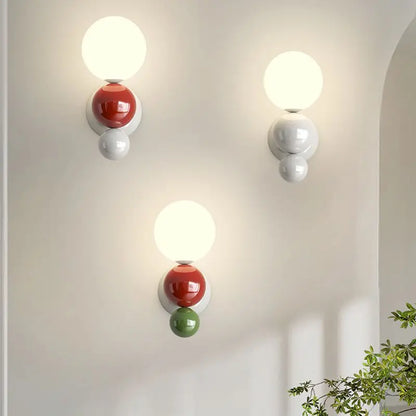 Adjustable Wall Lamp with Elegant Pearl Finish for Home and Office Lighting