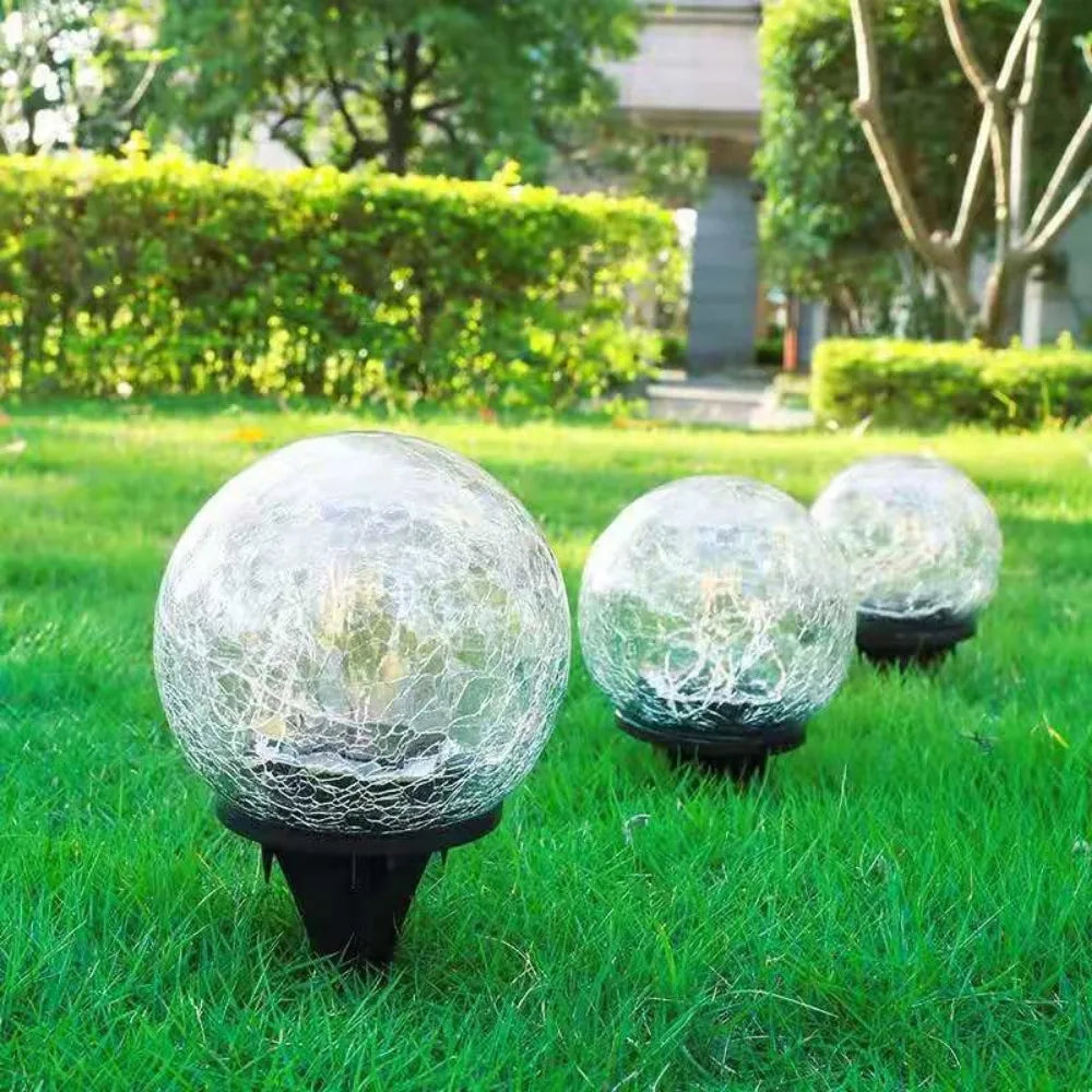 Solar Garden Lamp for Elegant Outdoor Lighting and Atmosphere Enhancement