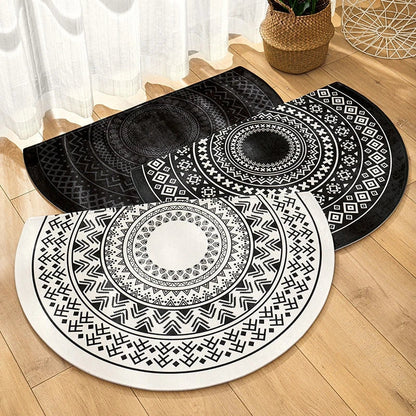 Half-Round Entrance Mat for Home and Office | Durable, Stylish, Non-Slip