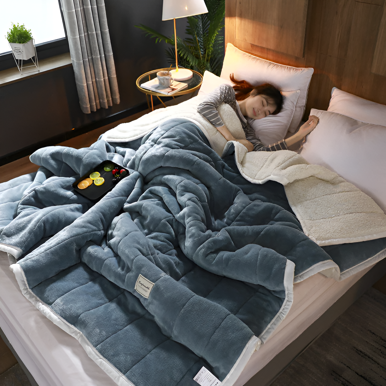 Ultra Soft Fleece Blanket for Cozy Comfort at Home and Office