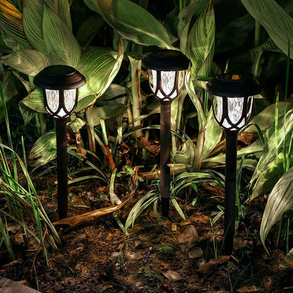 Solar Garden Ground Light for Pathways - Elegant Outdoor Lighting Solution