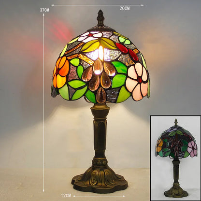 Tiffany Style Table Lamp for Home Decor – Elegant Stained Glass Lighting