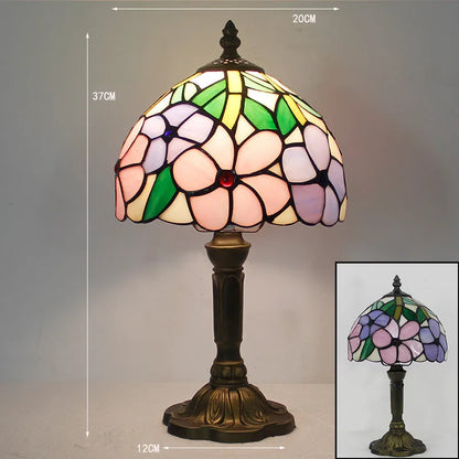 Tiffany Style Table Lamp for Home Decor – Elegant Stained Glass Lighting