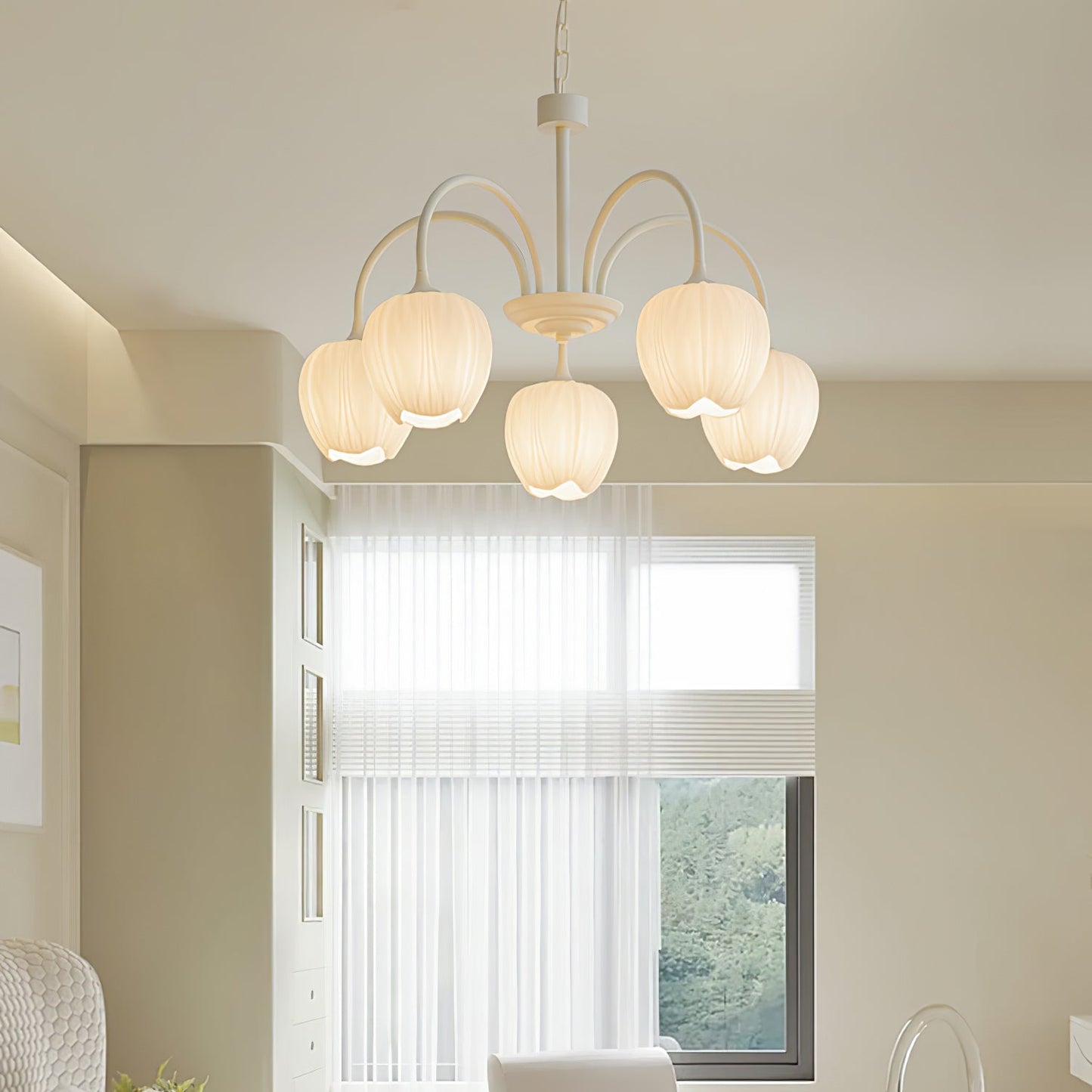 Elegant Chandelier for Home Decor | Modern Design, Crystal Accents