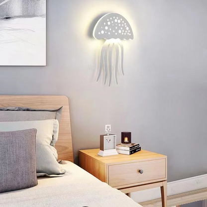 LED Jellyfish Wall Light - Unique Home Decor for Modern Spaces