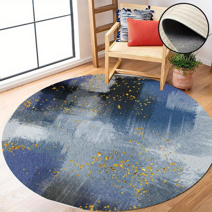 Washable Boho Style Abstract Modern Rug for Home and Office Decor