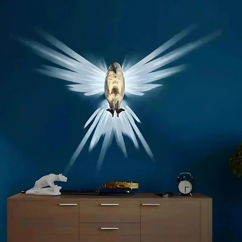 3D LED Wall Lamp for Stunning Light Illusions and Elegant Home Decor