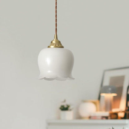 Elegant Floral Pendant Light for Home and Office Decor