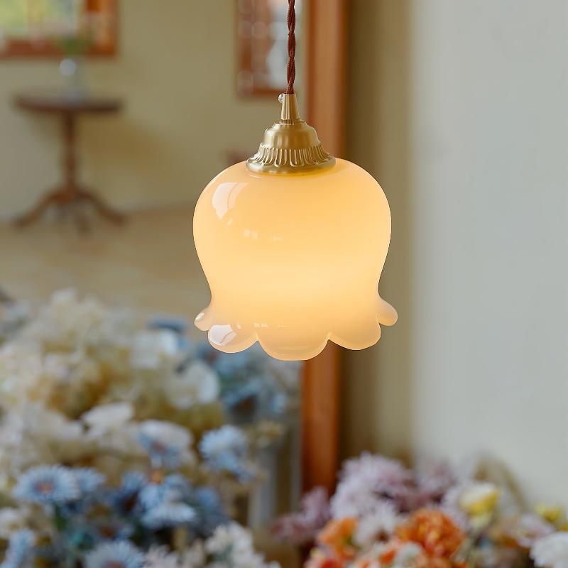 Elegant Floral Pendant Light for Home and Office Decor