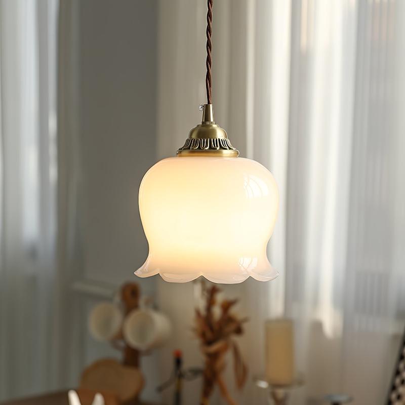 Elegant Floral Pendant Light for Home and Office Decor