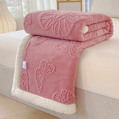 Ultra-Soft Reversible Butterfly Blanket for Cozy Home Decor