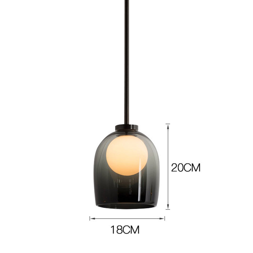 Modern Glass Pendant Light for Home and Office - Stylish and Elegant Design