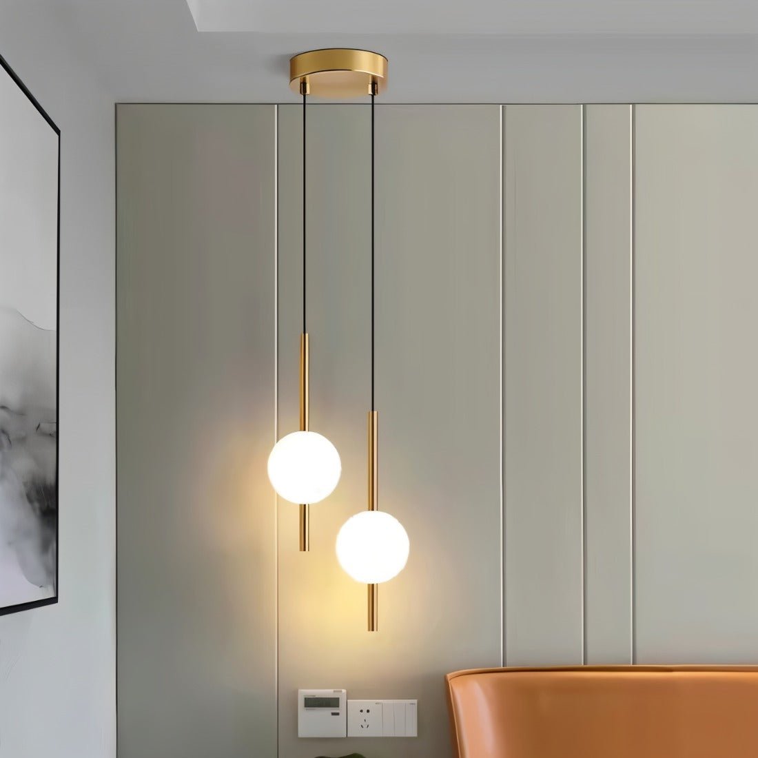 Modern LED Pendant Light | Nordic Style Hanging Lamp for Home & Office