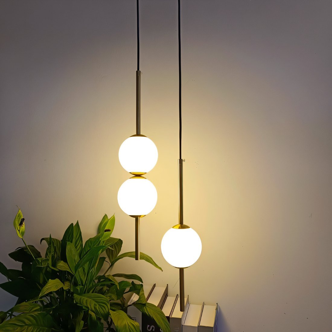 Modern LED Pendant Light | Nordic Style Hanging Lamp for Home & Office