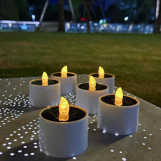 Solar Garden Candles – Eco-Friendly Outdoor Lighting for Patio Decor