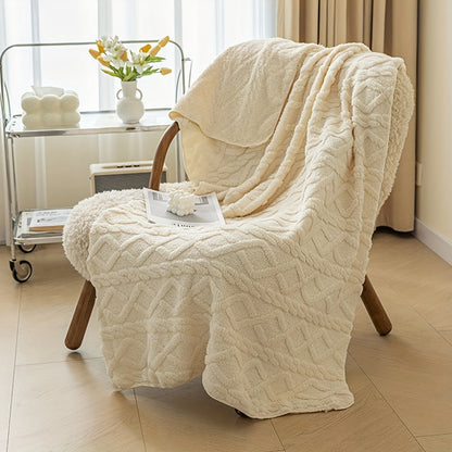 Soft Cozy Blanket for Home and Office | Warm, Stylish Design for Comfort