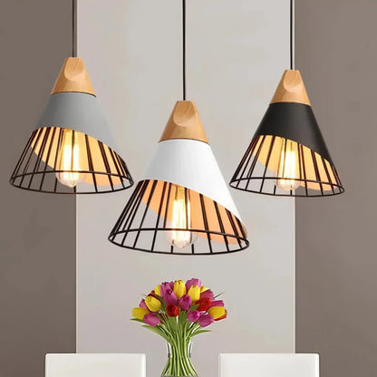 Scandinavian Industrial Pendant Light for Modern Home and Office Decor