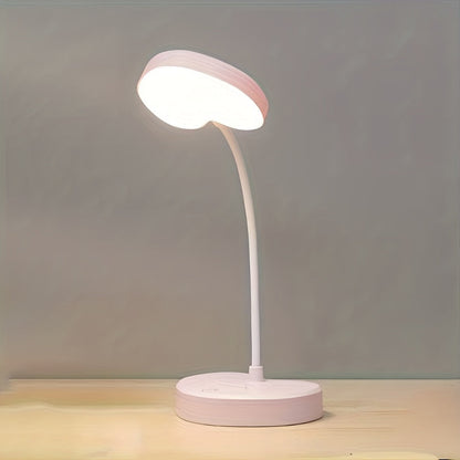 USB LED Desk Lamp Foldable for Home Office Use, Adjustable Brightness