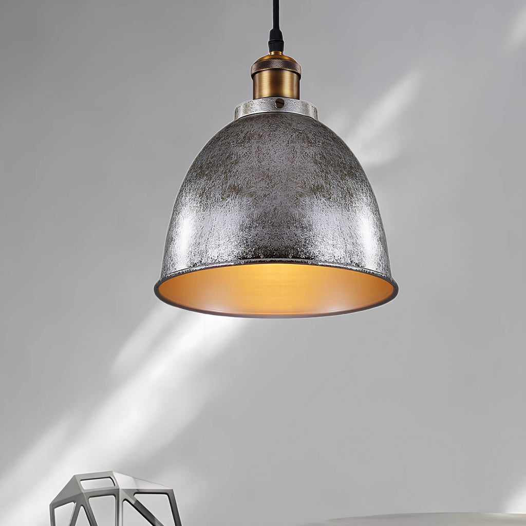 Industrial Pendant Light - Modern Steel Fixture for Home & Office Decor