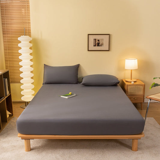 Mattress Protector Cover Waterproof – Soft Elastic Sleeveless Solid Color Comfort