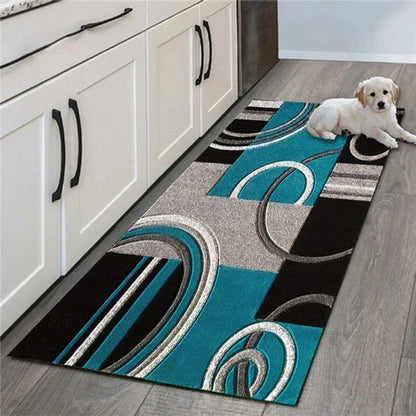 Non-Slip Area Rug for Modern Home Decor and Stylish Room Design