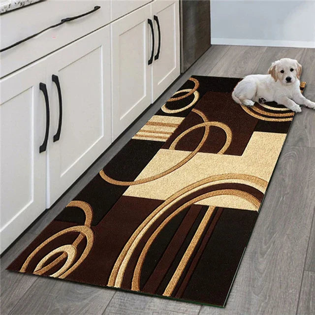 Non-Slip Area Rug for Modern Home Decor and Stylish Room Design