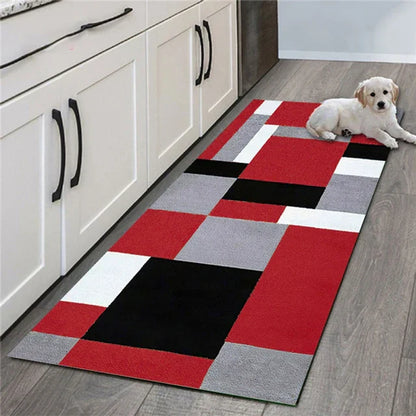 Non-Slip Area Rug for Modern Home Decor and Stylish Room Design