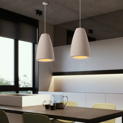 Dimmable Clay Pendant Light for Modern Home and Office Decor