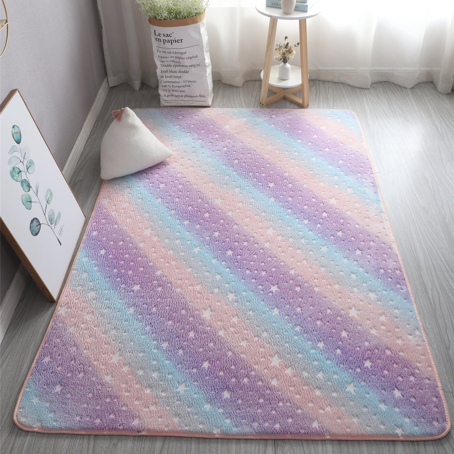 Magical Night Atmosphere Area Rug for Cozy Home Decor and Comfort