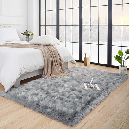 Cozy Aesthetic Home Rug - Soft, Stylish, Perfect for Living Room Decor