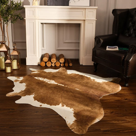 Faux Fur Area Rug – Soft Luxury Decorative Rug for Cozy Home Decor