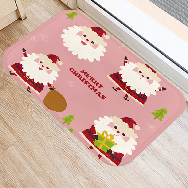 Christmas Doormat for Home Entrance - Stylish, Durable, Festive Design