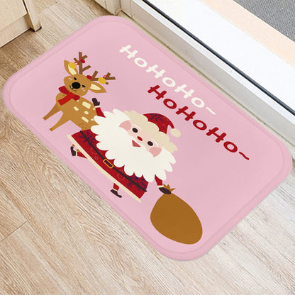 Christmas Doormat for Home Entrance - Stylish, Durable, Festive Design