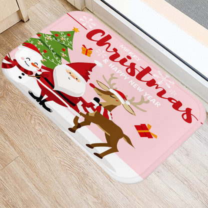 Christmas Doormat for Home Entrance - Stylish, Durable, Festive Design