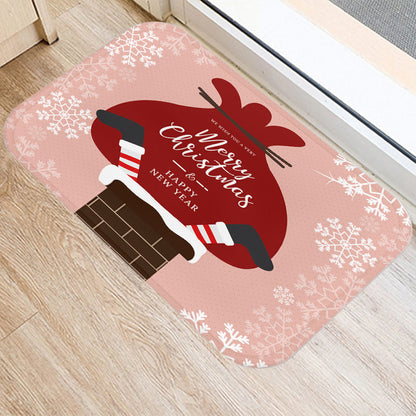 Christmas Doormat for Home Entrance - Stylish, Durable, Festive Design