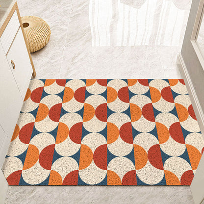 Retro-Style Elegant Doormat for Home Entryway and Office Decor