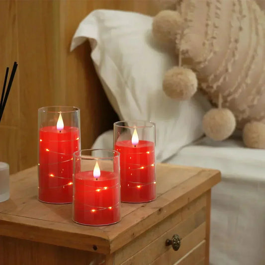 LED Candles – Realistic Flame Effect Decorative Lights for Home Decor