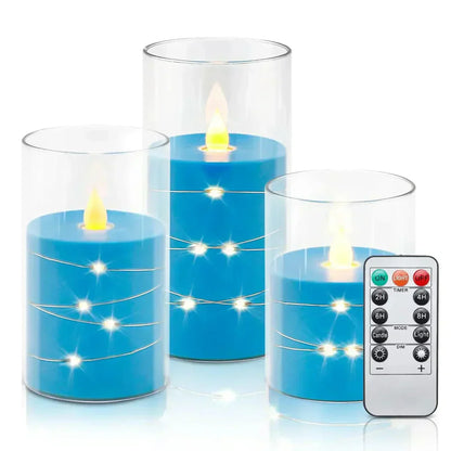 LED Candles – Realistic Flame Effect Decorative Lights for Home Decor