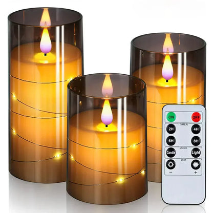 LED Candles – Realistic Flame Effect Decorative Lights for Home Decor