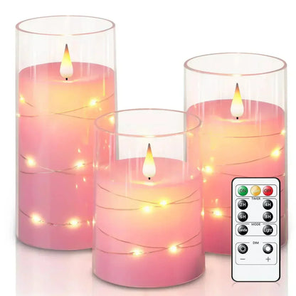 LED Candles – Realistic Flame Effect Decorative Lights for Home Decor
