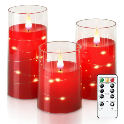 LED Candles – Realistic Flame Effect Decorative Lights for Home Decor