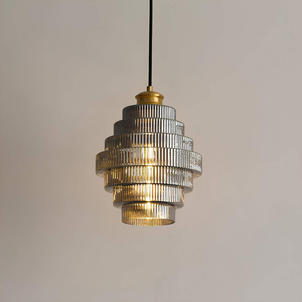 Brass Pendant Light Retro Design for Home and Office Decor