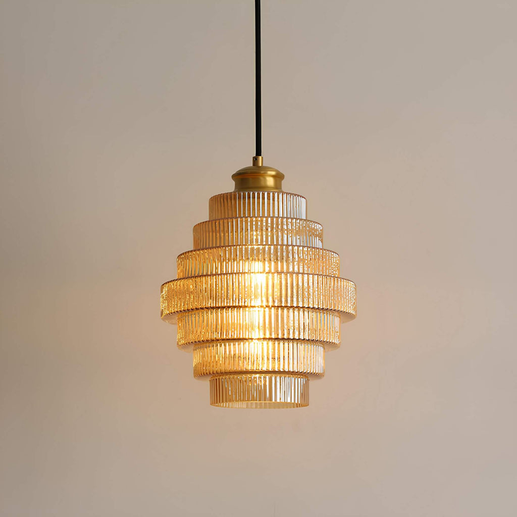 Brass Pendant Light Retro Design for Home and Office Decor