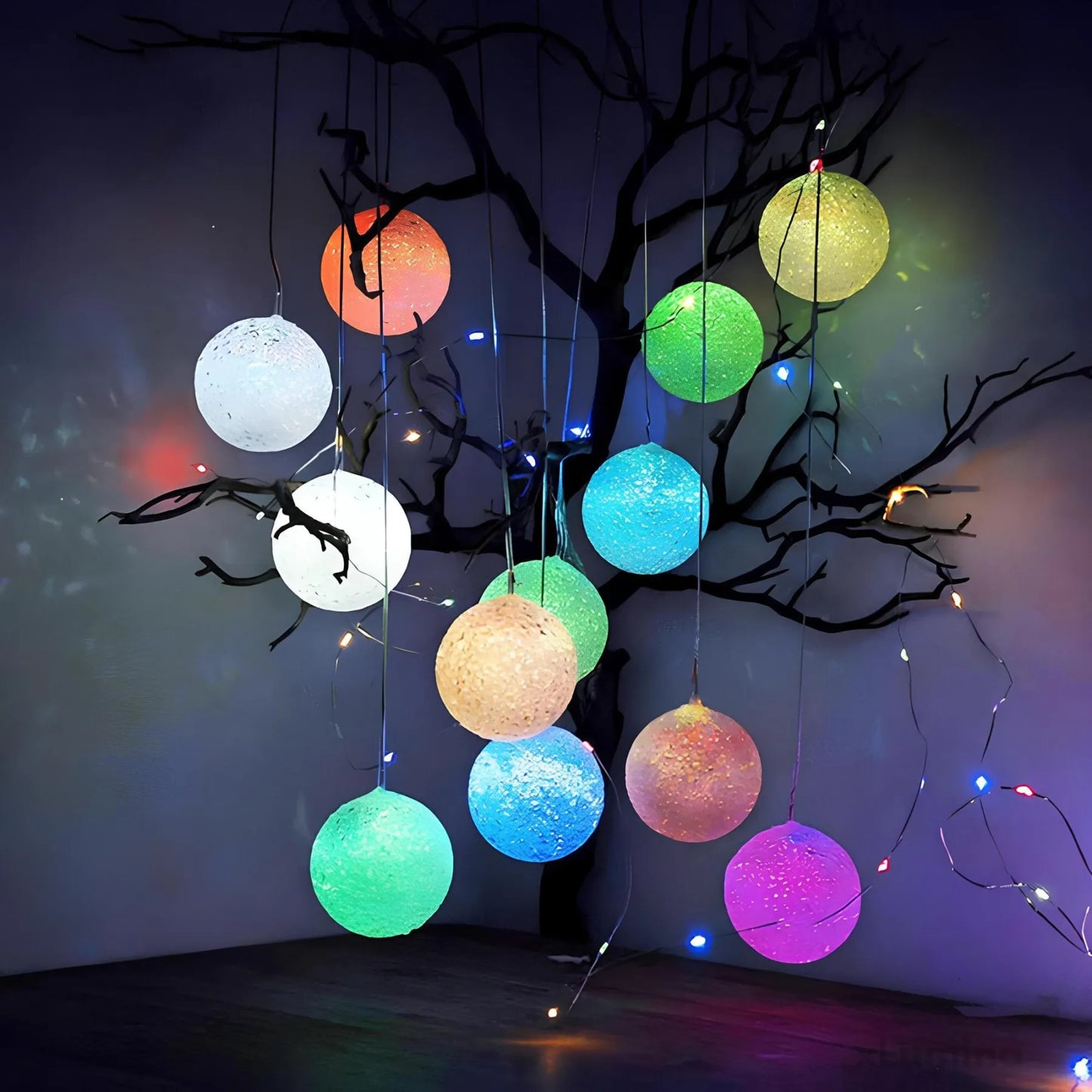 Solar Fairy Lights Wind Chime for Garden Decor and Outdoor Ambiance