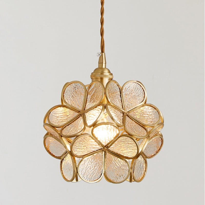 Floral Pendant Lamp for Elegant Home Decor - Stylish Lighting Fixture