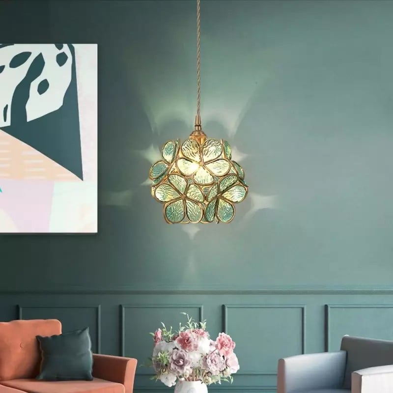 Floral Pendant Lamp for Elegant Home Decor - Stylish Lighting Fixture