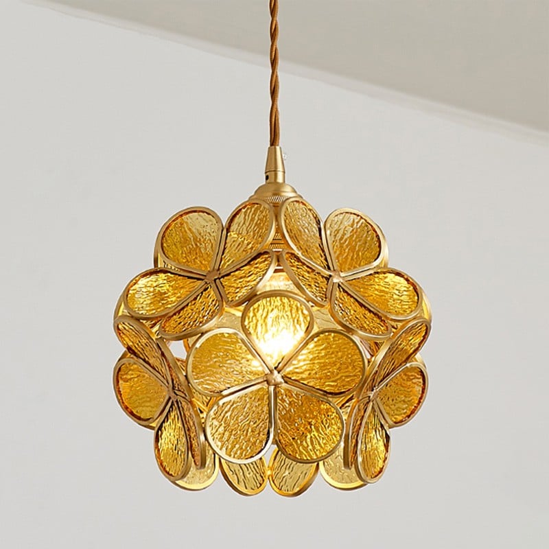 Floral Pendant Lamp for Elegant Home Decor - Stylish Lighting Fixture