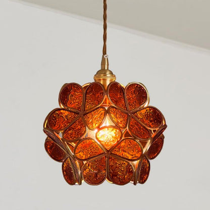 Floral Pendant Lamp for Elegant Home Decor - Stylish Lighting Fixture